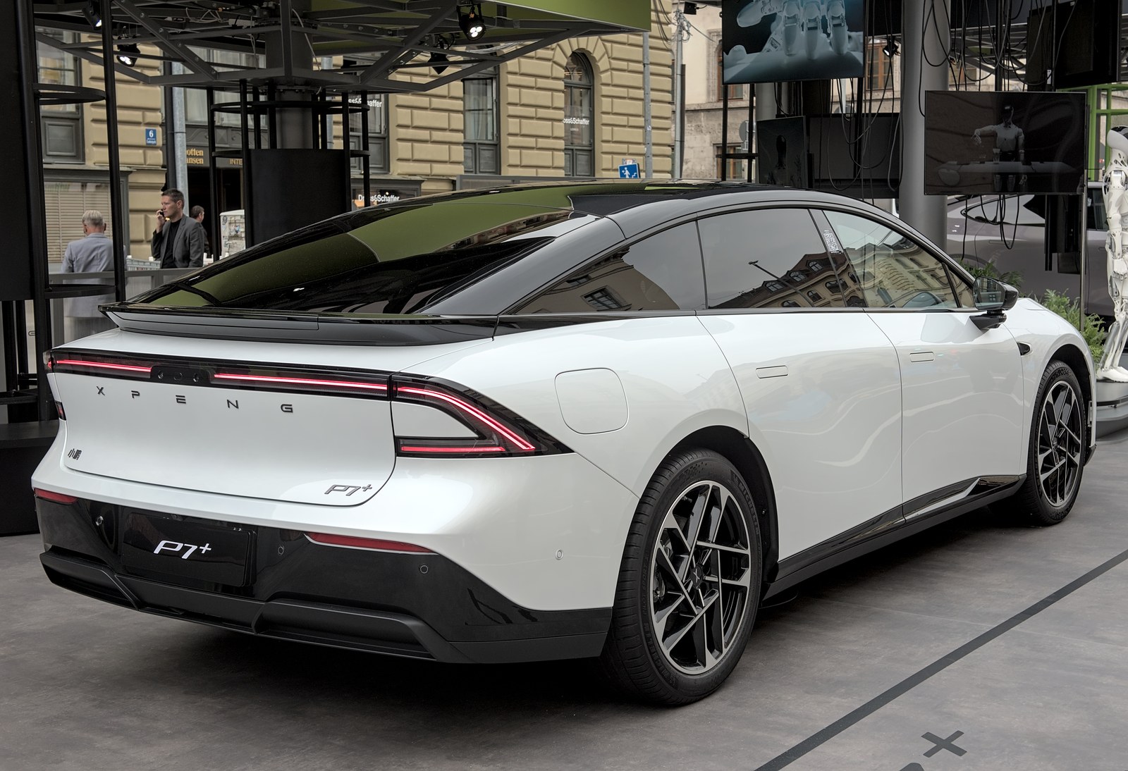 XPeng P7+ electric sedan